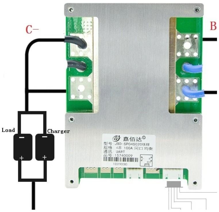 bms-4s-100A-02 ANT BMS 4S 12V 80A Bluetooth